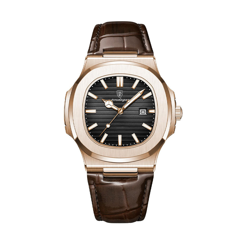 GENEVA Genuine Leather Timepiece